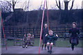 SE1125 : Former swings at Shibden Park by Frederick W Craven