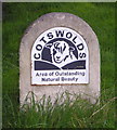 SP3228 : Cotswolds: AONB Sign by john shortland