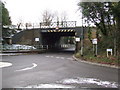 TG1100 : Railway Bridge by Keith Evans