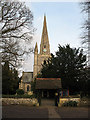 TQ2455 : St Andrew's church, Kingswood by Stephen Craven