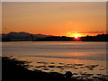 NM9234 : Loch Etive at sunset by Rebecca Beeston