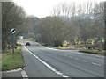 ST4660 : The A38 leaving Lower Langford by Sarah Charlesworth