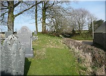  : Churchyard and lane, Bulkworthy by Humphrey Bolton