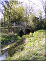 TM3365 : Bruisyard Arch and River Alde by Geographer