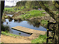 TQ7297 : Pond dipping platform Hanningfield Reservoir reserve by John Rostron