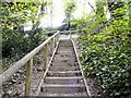 SK2957 : Footpath in Derwent Gardens by Gerald England