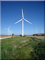 TQ9821 : Little Cheyne Court Wind Farm by Oast House Archive