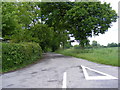 TM2565 : World's End Road, Saxtead Little Green by Geographer