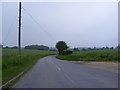 TM3272 : B1117 Laxfield Road at Ubbeston by Geographer