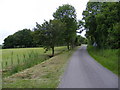 TM3973 : Bridge Road to Sibton Green by Geographer