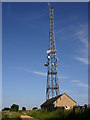 SP1942 : Ilmington East telecommunications tower by David P Howard