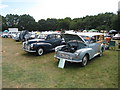 TQ9141 : Morris Minors at Darling Buds Classic Car Show by Oast House Archive