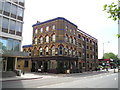 TQ3078 : The Rose Pub, Albert Embankment by canalandriversidepubs co uk