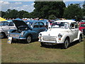 TQ9141 : Morris Minors at Darling Buds Classic Car Show by Oast House Archive