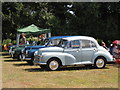 TQ9141 : Morris Minors at Darling Buds Classic Car Show by Oast House Archive