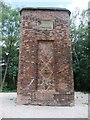 SJ8148 : Watermills Chimney at Apedale Country Park by Martin Connolly