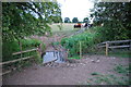 TF0621 : Farm Ford on East Glen River at Edenham by John Walton