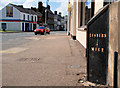 J2764 : Milepost, Seymour Street, Lisburn (2) by Albert Bridge