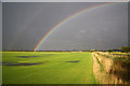 SK8670 : Rainbow over Harby by Richard Croft