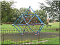 TQ3971 : Contemporary climbing frame by Stephen Craven