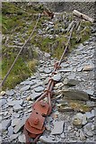 SD2898 : Abandoned Aerial Ropeway Cables, Low Bank by Mick Garratt