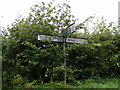 TM4165 : Roadsign on Hawthorn Road by Geographer