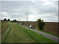 SE8516 : Grass cutting on the banks of the Trent by Ian S