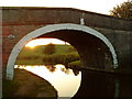 SD9050 : Sunset through the canal bridge by Andrew Abbott