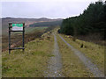 SH7838 : Trackbed of the Bala to Blaenau Ffestiniog railway by Nigel Brown