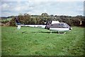 SO5608 : Clearwell Fete - Helicopter by Peter Randall-Cook