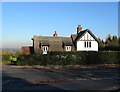 SP3085 : Thatched building, Tamworth Road by E Gammie