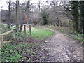 SJ8986 : Footpath through Happy Valley, Bramhall by Chris Wimbush