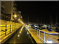 TQ6401 : Sovereign Harbour at night by Oast House Archive