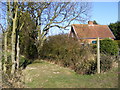 TM3971 : Footpath to Bunkers Hill Farm by Geographer