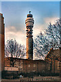 TQ2982 : Fitzroy Square and Post Office Tower by David Dixon