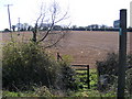 TM3053 : Footpath to Lower Ufford Road & Spring Lane by Geographer