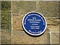 TQ7909 : Blue plaque on North Lodge by Oast House Archive