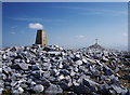 C0028 : Trig pillar and cross, Muckish by Rossographer