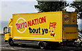 J3683 : "Tayto" van, Jordanstown by Albert Bridge