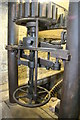 SO7348 : Archer's mill, Cradley - close-up of mechanism by Chris Allen