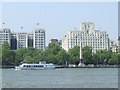 TQ3080 : River Thames and Cleopatra's Needle by Malc McDonald