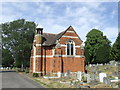 TQ3970 : Cemetery chapel near Bromley by Malc McDonald