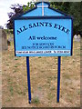 TM3151 : Notice Board of All Saints Church,Eyke by Geographer