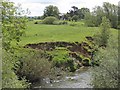 SE7476 : Erosion downstream from Newsham Bridge by Pauline E