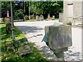 NS2683 : Sundial beside Rhu Parish Church by Lairich Rig