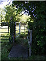 TL2664 : Footpath to Barnfield Lane by Geographer