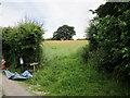 SJ4869 : Footpath near Swinfordmill Farm by Jeff Buck