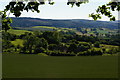 SS9344 : Tivington, looking west across the valley by Christopher Hilton