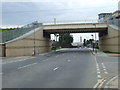 TQ2289 : Railway bridge in Hendon by Malc McDonald