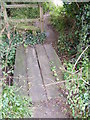 TM4365 : Footbridge of the footpath to Moat Road & Pretty Road by Geographer